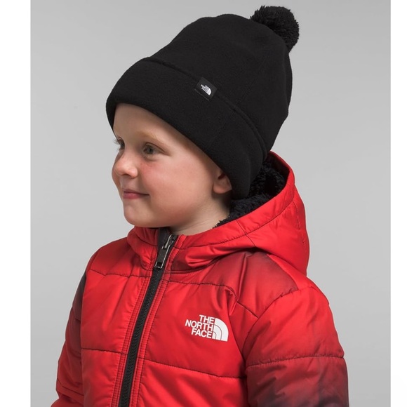 THE NORTH FACE KIDS GLACIER BEANIE UNISEX Beanie black NWOT $30 - Picture 1 of 10